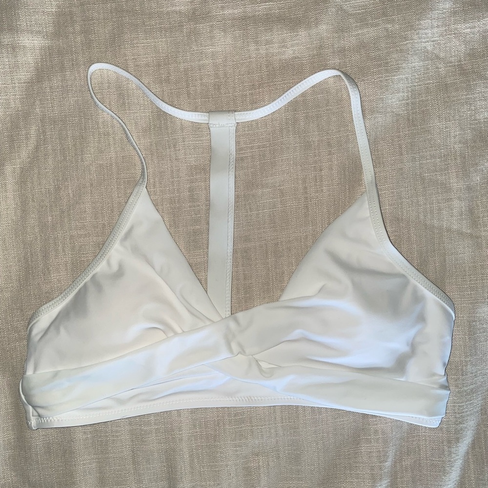 White Women's Bikini Top